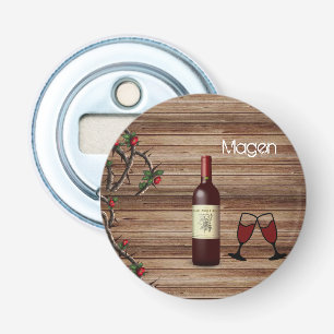 Ouvre-bouteille à bouton vin