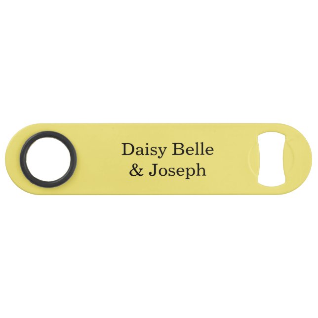 Ouvre-bouteille de mariage La Dolce Vita Bar Key (Devant (Horizontal))