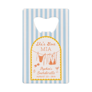 Ouvre-bouteille de soirée de filles moderne côtièr