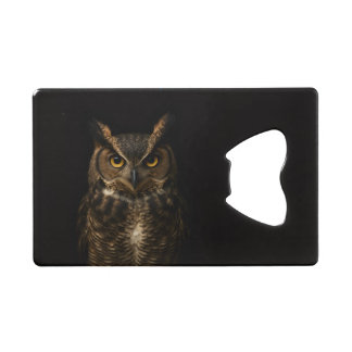 Ouvre-bouteille en acier Luxe noir Œil de hibou do
