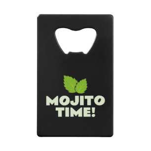 Ouvre-bouteille plat Mojito Time pour amateur de c