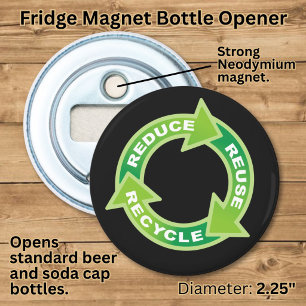 Ouvre-bouteille Réduire Réutiliser Recycler