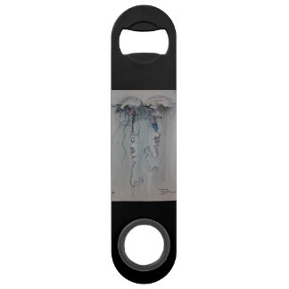 Ouvreur de bouteille de guerre d'O d'homme