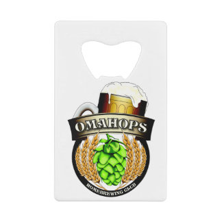 Ouvreur de bouteille de taille de carte de crédit