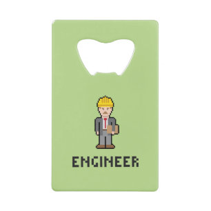 Ouvreur de bouteille d'ingénieur de pixel