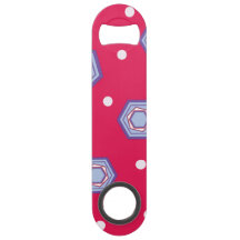 Ouvreur de bouteille rose cramoisi de vitesse