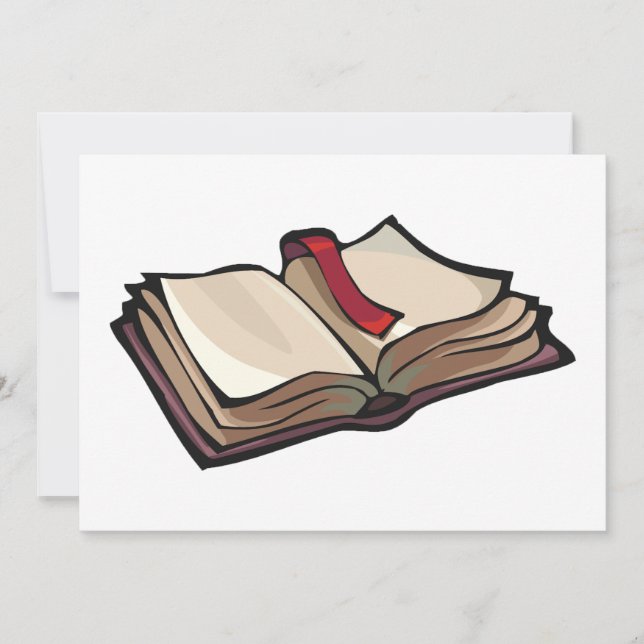 Ouvrez les invitations de livre (Devant)