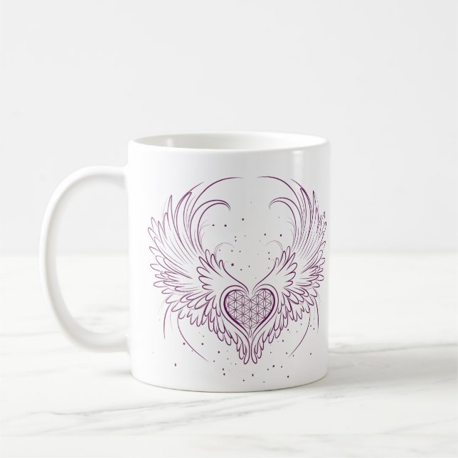 Ouvrez votre coeur pour se relier à votre tasse (Gauche)