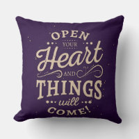 Ouvrez votre Coussin décoratif de coeur