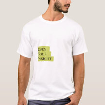 Ouvrez Votre Perspicacité – T-Shirt Minimaliste po