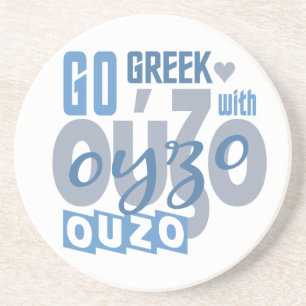 Ouzo coaster