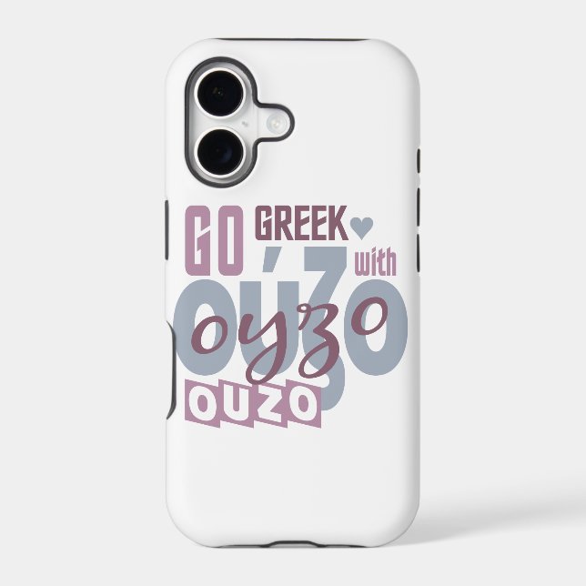 OUZO iPhone 5 case-mate, customizable (Back)