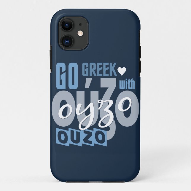 OUZO iPhone 5 case-mate, customizable Case-Mate iPhone Case (Back)