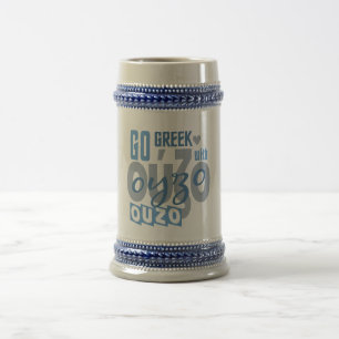 Ouzo mug - choose style & colour
