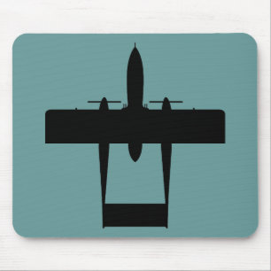 OV10 Bronco Silhouette Mouse Pad
