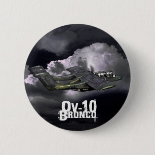 OV-10 Bronco 2 Inch Round Button