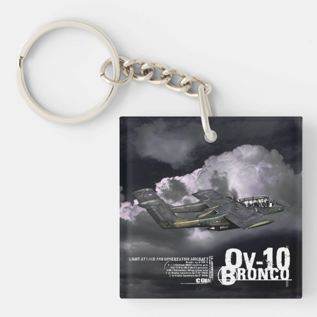 OV-10 Bronco Keychain (Front)