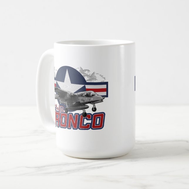 OV-10 Bronco: Tactical Air Support Coffee Mug (Front Left)