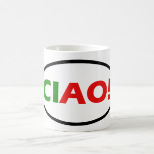 Oval Ciao! Mug