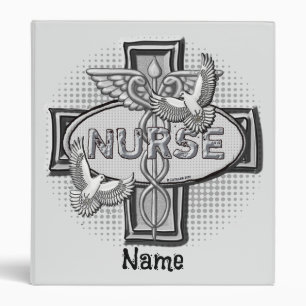 Oval Doves Nurse  binder