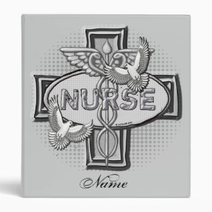 Oval Doves Nurse binder