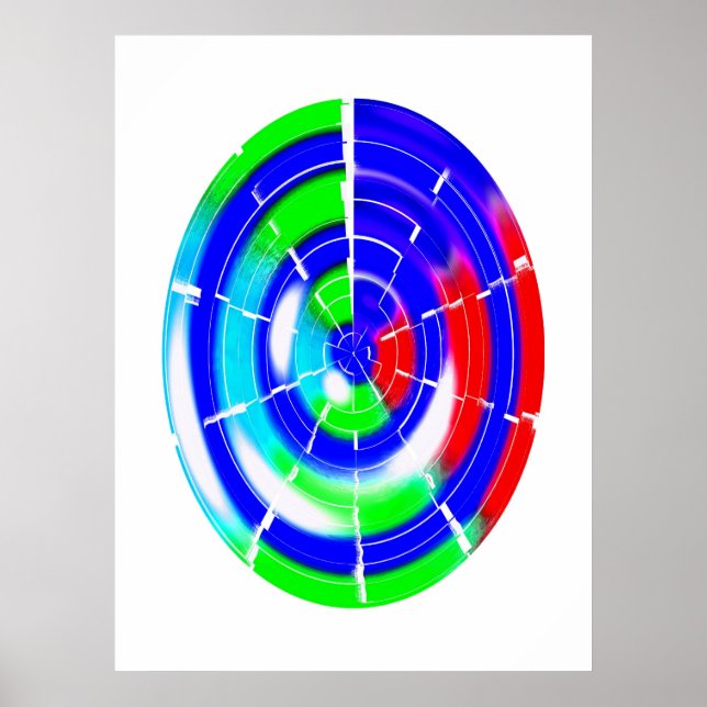 Oval maze poster (Front)