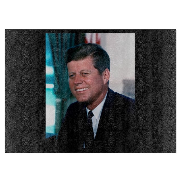 Oval Office of President John F. Kennedy Cutting Board (Front)
