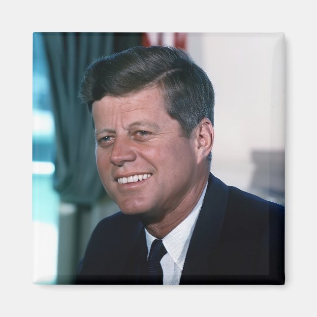 Oval Office of President John F. Kennedy Magnet (Front)