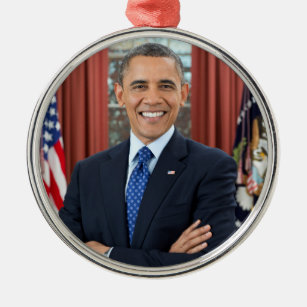 Oval Office US 44th President Obama Barack  Metal Ornament