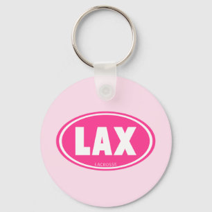 Oval-pink Keychain