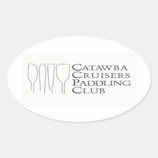 Oval Sticker