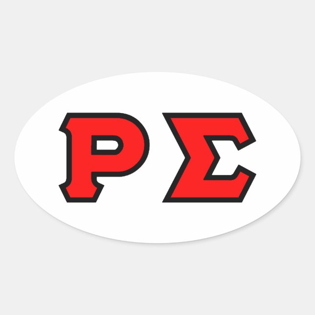 OVAL STICKER (Front)