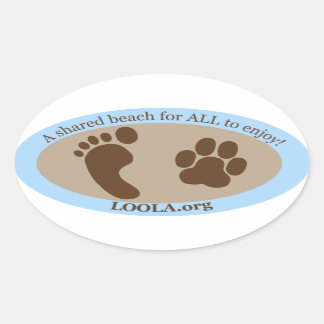 Oval Sticker: LOOLAorg Sticker