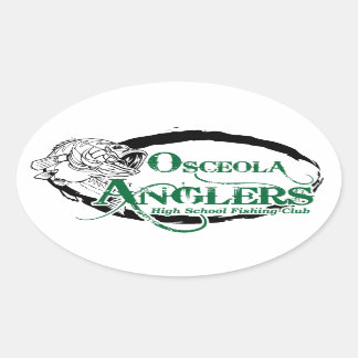 Oval Stickers, Glossy, 4.5 x 2.7 inch (sheet of 4) Oval Sticker