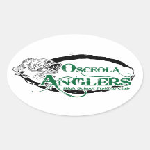 Oval Stickers, Glossy, 4.5 x 2.7 inch (sheet of 4)