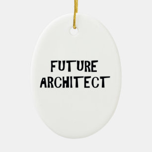 Ovale En Céramique Futur ornement d'architecte