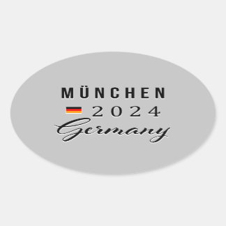 Ovale München - Munich Allemagne Sticker