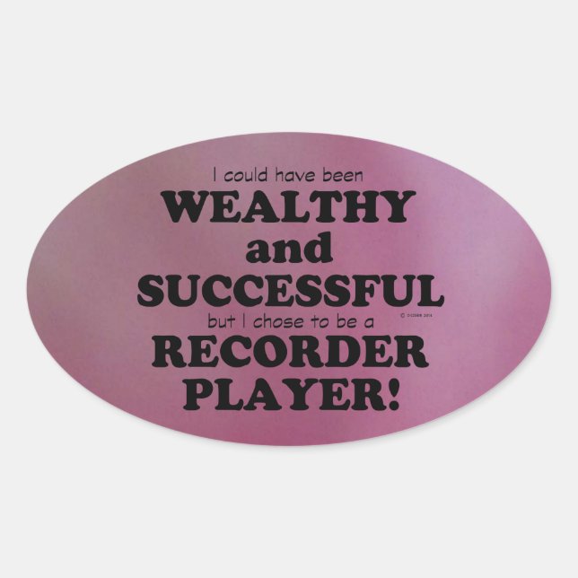 Ovale Sticker (Devant)