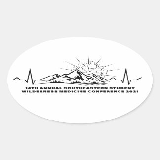 Ovale Sticker 2021 Student Wilderness Medicine
