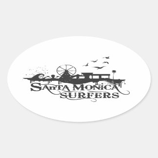 Ovale Sticker classique SMS