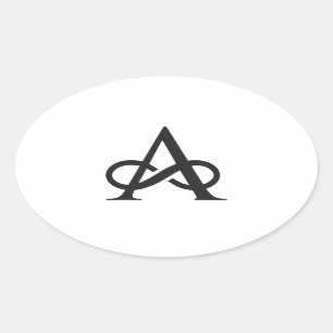 Ovale Sticker d'affinité