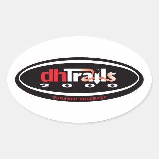 Ovale Sticker de logo DHT2K