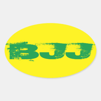 Ovale Sticker Oval BJJ