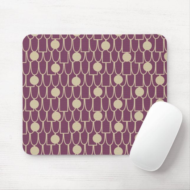 Ovals and Rectangles and Circles, Oh My!  Mouse Pad (With Mouse)
