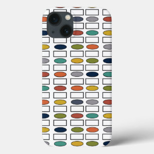 Ovals and Rectangles  iPhone 13 Case