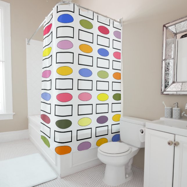 Ovals and Rectangles – Flower Garden  (In Situ)