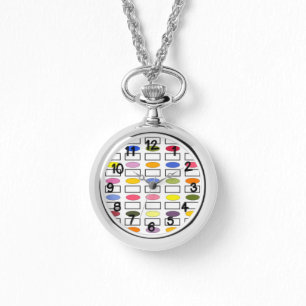 Ovals and Rectangles – Flower Garden  Watch