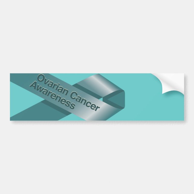 Ovarian Cancer Awareness Bumper Sticker (Front)