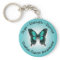 Ovarian cancer awareness keychain