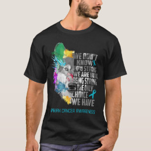 Ovarian Cancer Awareness Ribbon Support Gifts T-Shirt